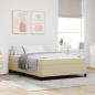 Preview: ARDEBO.de - Bettgestell Sonstiges Hellgrün-Grau 160 x 200 cm Cordstoff