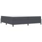 Preview: Bettgestell Sonstiges Dunkelgrau 100 x 200 cm Cordstoff