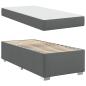 Preview: Bettgestell Sonstiges Dunkelgrau 80 x 200 cm Stoff