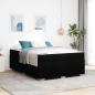 Preview: ARDEBO.de - Bettgestell Sonstiges Schwarz 160 x 200 cm Stoff