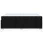 Preview: Bettgestell Sonstiges Schwarz 160 x 200 cm Stoff