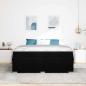 Preview: Bettgestell Sonstiges Schwarz 180 x 200 cm Stoff