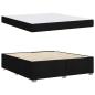 Preview: Bettgestell Sonstiges Schwarz 180 x 200 cm Stoff