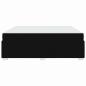 Preview: Bettgestell Sonstiges Schwarz 180 x 200 cm Stoff