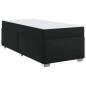 Preview: Bettgestell Sonstiges Schwarz 80 x 200 cm Kunstleder