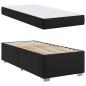 Preview: Bettgestell Sonstiges Schwarz 80 x 200 cm Kunstleder