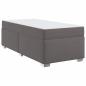 Preview: Bettgestell Sonstiges Grau 90 x 200 cm Kunstleder