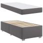 Preview: Bettgestell Sonstiges Grau 90 x 200 cm Kunstleder