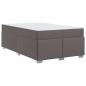 Preview: Bettgestell Sonstiges Grau 120 x 190 cm Kunstleder
