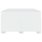 Preview: Bettgestell Sonstiges Weiß 120 x 200 cm Kunstleder