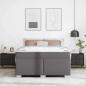 Preview: Bettgestell Sonstiges Grau 140 x 200 cm Kunstleder
