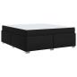 Preview: Bettgestell Sonstiges Schwarz 180 x 200 cm Kunstleder