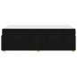 Preview: Bettgestell mit Matratze Sonstiges Schwarz 100 x 200 cm Stoff