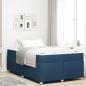Preview: ARDEBO.de - Bettgestell mit Matratze Sonstiges Blau 120 x 190 cm Stoff