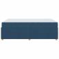 Preview: Bettgestell mit Matratze Sonstiges Blau 120 x 190 cm Stoff
