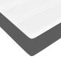 Preview: Bettgestell Dunkelgrau 140 x 190 cm Stoff