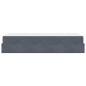 Preview: Bettgestell mit Speicher Dunkelgrau 80 x 200 cm Samt