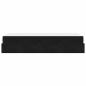 Preview: Bettgestell mit Speicher Schwarz 80 x 200 cm Samt