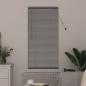 Preview: Fenster Jalousie mit Vorhängen Silber 60 x 130 cm Aluminium