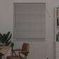 Preview: Fenster Jalousie mit Vorhängen Silber 80 x 130 cm Aluminium