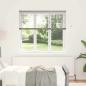 Preview: ARDEBO.de - Fenster Jalousie mit Vorhängen Silber 80 x 130 cm Aluminium