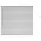 Preview: Fenster Jalousie mit Vorhängen Silber 80 x 130 cm Aluminium