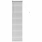 Preview: Fenster Jalousie mit Vorhängen Silber 80 x 130 cm Aluminium