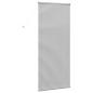 Preview: Fenster Jalousie mit Vorhängen Silber 80 x 130 cm Aluminium