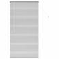 Preview: Fenster Jalousie mit Vorhängen Silber 80 x 130 cm Aluminium