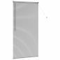 Preview: Fenster Jalousie mit Vorhängen Silber 80 x 130 cm Aluminium