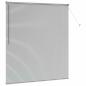 Preview: Fenster Jalousie mit Vorhängen Sonstiges Silber 80 x 130 cm Aluminium