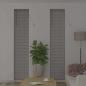 Preview: Fenster Jalousie mit Vorhängen Sonstiges Silber 40 x 220 cm Aluminium