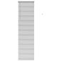 Preview: Fenster Jalousie mit Vorhängen Sonstiges Silber 80 x 130 cm Aluminium