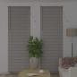 Preview: Fenster Jalousie mit Vorhängen Sonstiges Silber 80 x 130 cm Aluminium