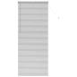 Preview: Fenster Jalousie mit Vorhängen Sonstiges Silber 90 x 220 cm Aluminium