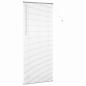 Preview: Fenster Jalousie mit Vorhängen Sonstiges Silber 90 x 220 cm Aluminium