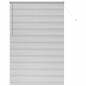 Preview: Fenster Jalousie mit Vorhängen Sonstiges Silber 80 x 130 cm Aluminium