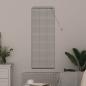 Preview: Fenster Jalousie mit Vorhängen Sonstiges Weiß 80 x 130 cm Aluminium