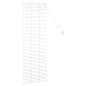 Preview: Fenster Jalousie mit Vorhängen Sonstiges Weiß 80 x 130 cm Aluminium