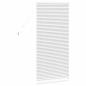 Preview: Fenster Jalousie mit Vorhängen Sonstiges Weiß 60 x 130 cm Aluminium
