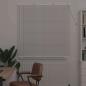 Preview: Fenster Jalousie mit Vorhängen Sonstiges Weiß 130 x 130 cm Aluminium