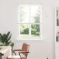 Preview: ARDEBO.de - Fenster Jalousie mit Vorhängen Sonstiges Weiß 80 x 130 cm Aluminium