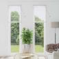 Preview: ARDEBO.de - Fenster Jalousie mit Vorhängen Sonstiges Weiß 60 x 220 cm Aluminium