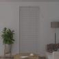 Preview: Fenster Jalousie mit Vorhängen Sonstiges Weiß 80 x 130 cm Aluminium