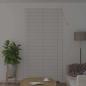 Preview: Fenster Jalousie mit Vorhängen Sonstiges Weiß 120 x 220 cm Aluminium