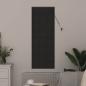 Preview: Fenster Jalousie mit Vorhängen Sonstiges Dunkelgrau 80 x 130 cm Aluminium