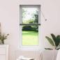 Preview: ARDEBO.de - Fenster Jalousie mit Vorhängen Sonstiges Dunkelgrau 60 x 130 cm Aluminium