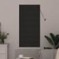 Preview: Fenster Jalousie mit Vorhängen Sonstiges Dunkelgrau 60 x 130 cm Aluminium
