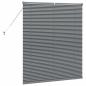 Preview: Fenster Jalousie Dunkelgrau 110 x 130 cm Aluminium