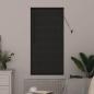 Preview: Fenster Jalousie mit Vorhängen Sonstiges Dunkelgrau 80 x 130 cm Aluminium